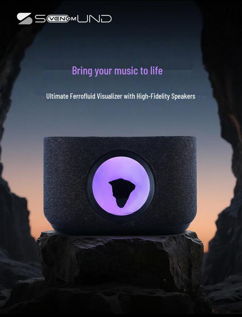 Высококачественная 3D-акустическая система Bluetooth с магнитореологической технологией и глубоким басом для компьютерных игр
