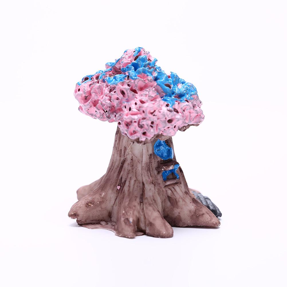 1 шт. искусственные деревья сказочный сад мини-растения домашний стол декор бонсай 3 цвета кукольный домик миниатюры