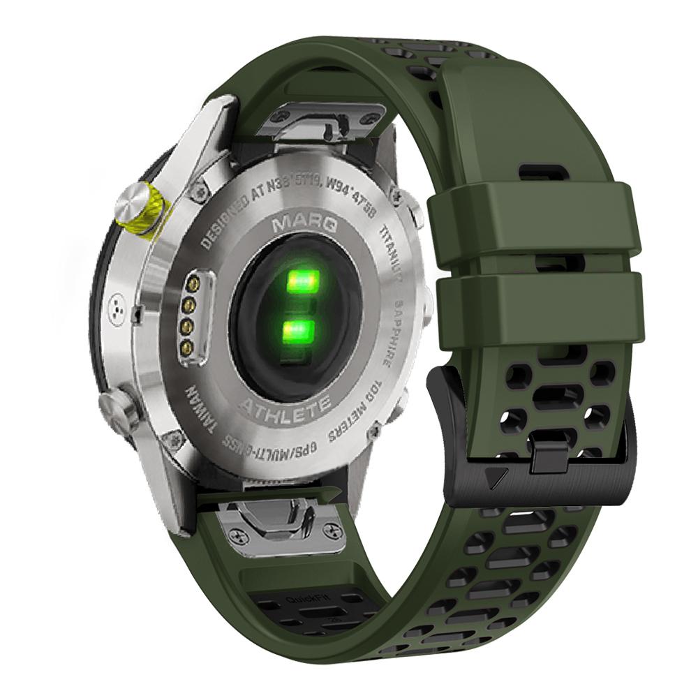 Силиконовый ремешок 26 мм 22 мм для Garmin Fenix ​​6X6 Pro 5X5 Plus 7X7 3HR 935 945 Enduro 2 QuickFit ремешок для часов браслет Correa