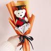 Cartoon Graduation Bear Plush Toy Stuffed Simulated Bear Doll Bouquet  Girlfriends