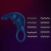 Rabbit Ears   10 Modes Rechargeable Vibrating  Ring Men  Rings