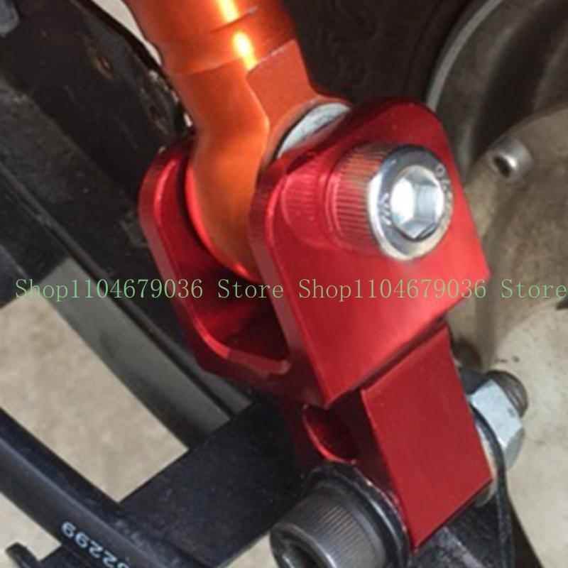 652F Motorcycle Damping Enhancer Aluminum Alloy Rear Lift Rear Shock Absorbers Elevator Increase Ground Clearance & Stability