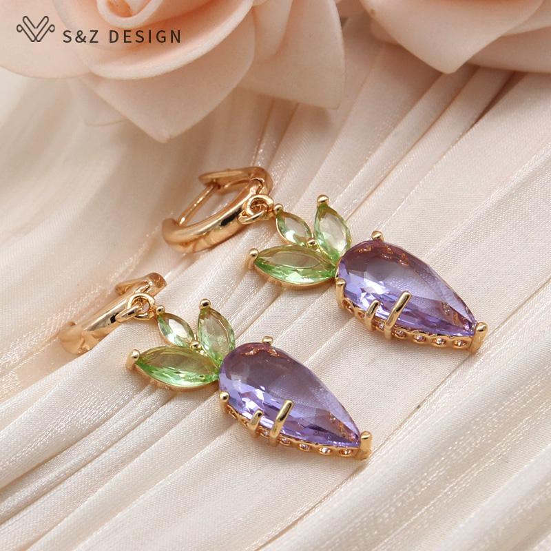 Fashion Lovely Vegetable Eardrop Colored Radish Drop Earrings For Women Jewelry Girls Daily Accessories Gift