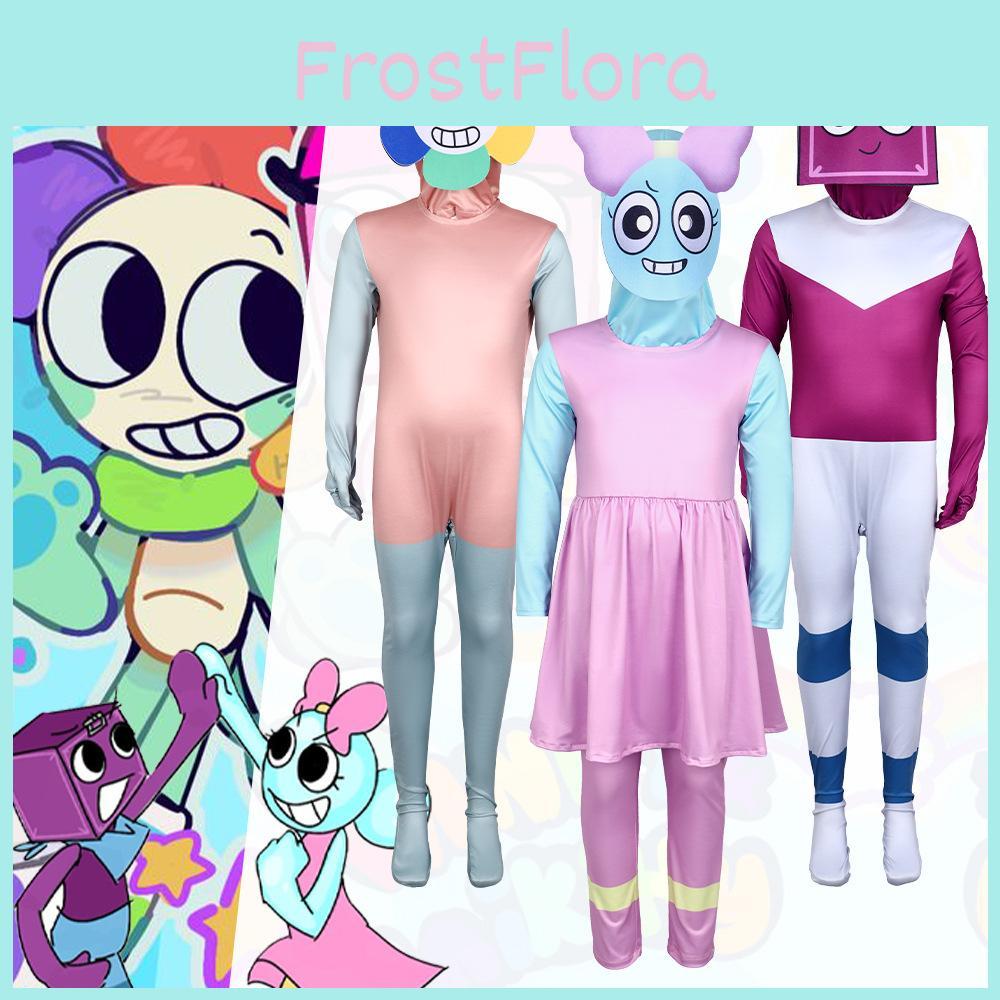 Косплей-костюм Dandy's World для сценического выступления из полиэстера для детей до 17 лет