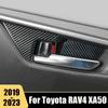 For Toyota RAV4 XA50 2022 2023 RAV 4 Hybrid Stainless Car Inner Door Handle Bowl Cover Trim Stickers