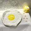 Керамическая подставка для мыла в виде яйца с дренажем, портативная, для дома, ванной комнаты, подставка для мыла, поднос, аксессуары для ванной комнаты, поделки, подарок