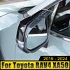 For Toyota RAV4 XA50 2019-2024 2024 2024 2024 RAV 4 ABS Car Rearview Mirror Eyebrow Shield Cover Frame Trims Sticker Accessories
