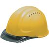 DIC Plastics Helmet with Clear and Styrofoam Liner Vents, Peak, (SYA-CV-SFE-SYAV-A-YE-S)