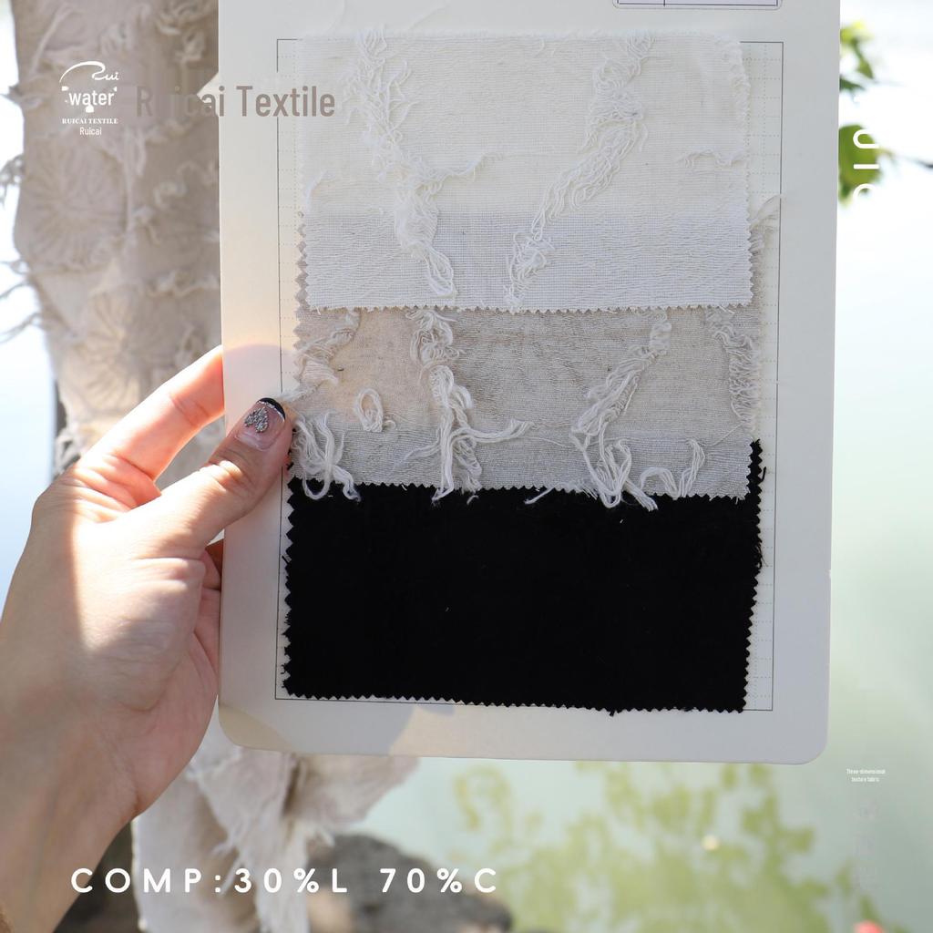 Чехол для подушки из льна и хлопка с рисунком листьев лотоса