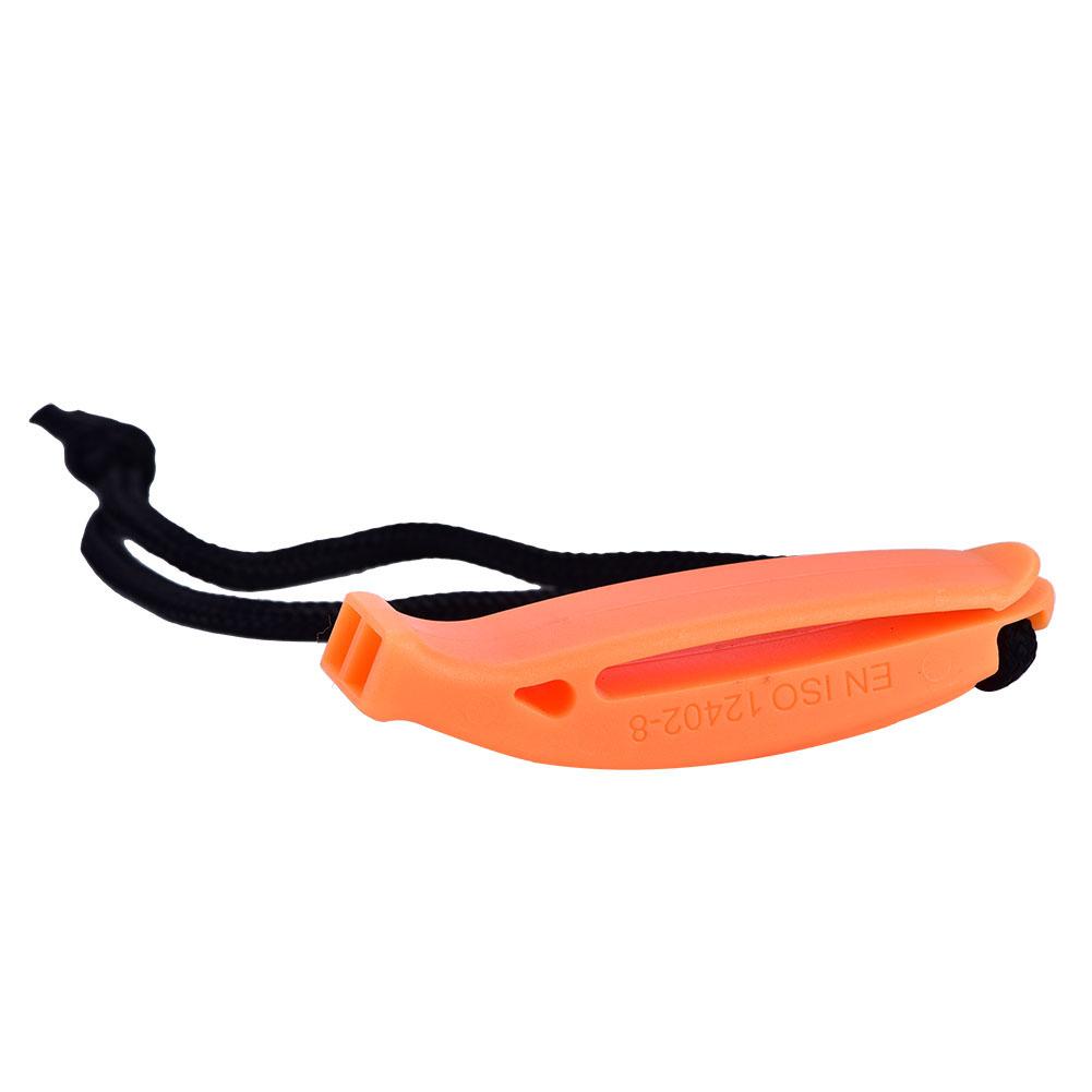 Loud Survival Safety Emergency Rescue Whistle for Diving Hiking Camping(Orange)