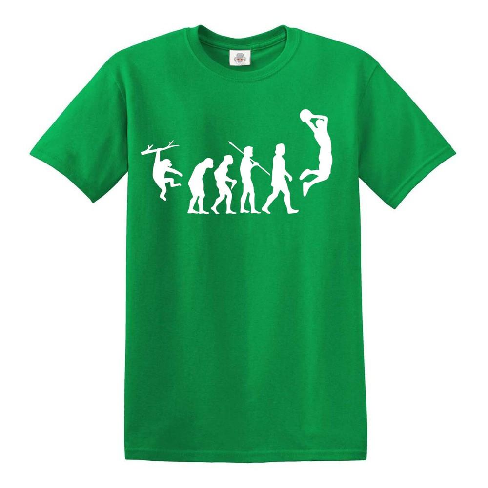 The evolution of basketball tshirt funny christmas gift top tee tshirt
