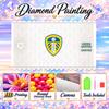 Leeds United FC 5D Diamond Painting Kit DIY Full Drill Diamond Art Home Wall Decor