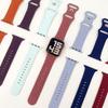 Тонкий ремешок для Apple Watch Band 44 мм, 42 мм, 45 мм, 40 мм, 41 мм, 49 мм, силиконовый браслет с гравировкой Correa Series 8, 7, 6, 9, 5, 4, 3 SE Ultra 2