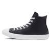 Chuck Taylor All Star Сезонный цвет Кожаные Высокие Кроссовки Унисекс Кроссовки Черный Белый 166730C