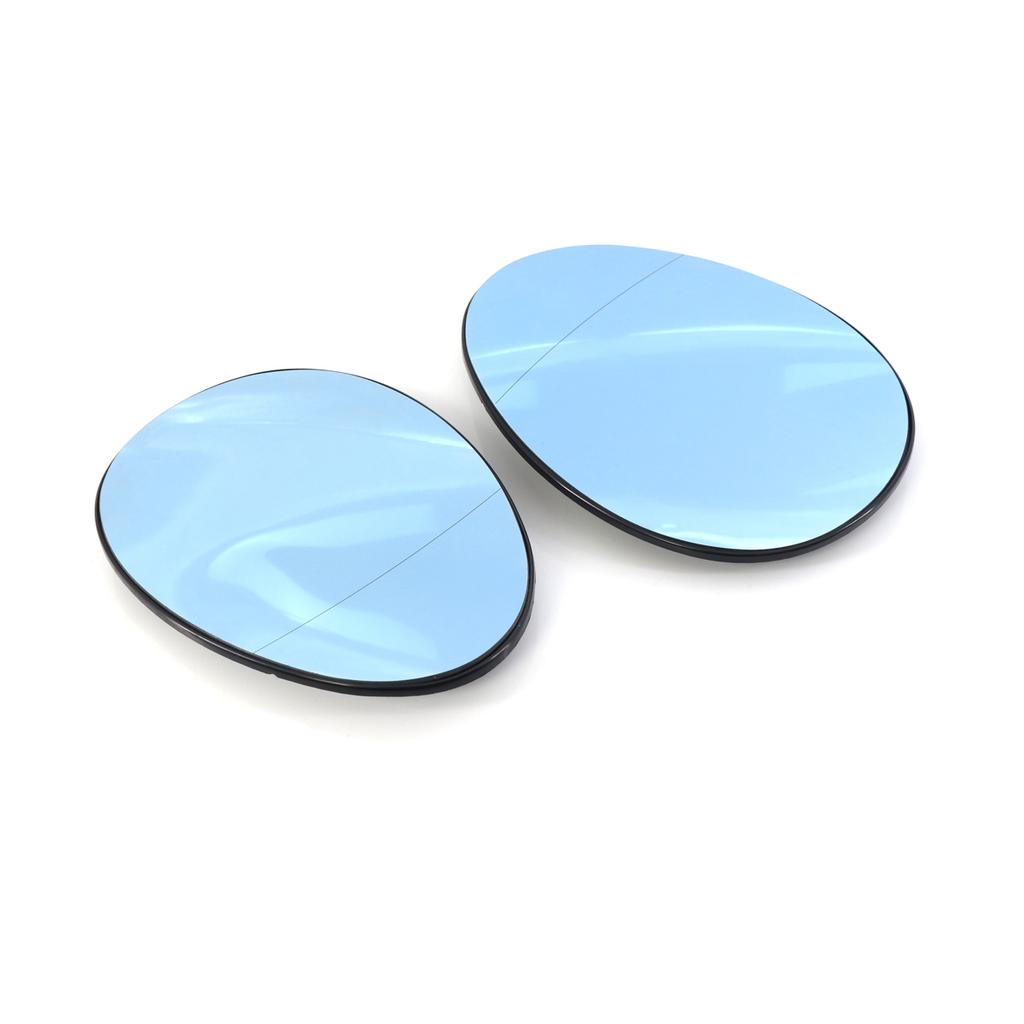 Синее боковое зеркало заднего вида, стеклянная линза с подогревом для MINI ONE/COOPER COUNTRYMAN R55 R56 R57 R58 R59 R60 R61 51162755625