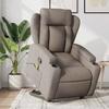 VidaXL Recliner Massage Chair Taupe Fabric 3204502