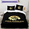 Manly Warringah 3pcs Bedding Set Duvet Cover Closure Includes 1 Duvet Cover & 2 Pillowcases for All Seasons Bedroom Home Dorm Decor