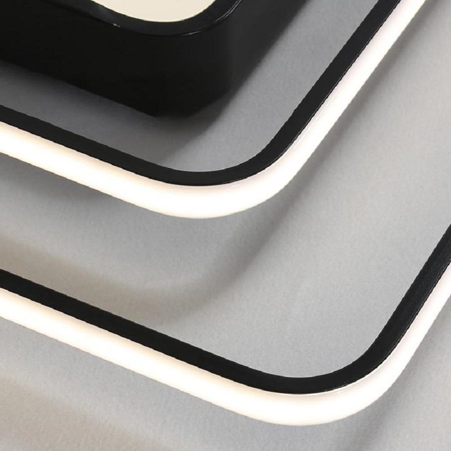 Современный квадратный светодиодный потолочный светильник Простой дизайн Потолочный светильник Спальня Столовая Гостиная Кухня