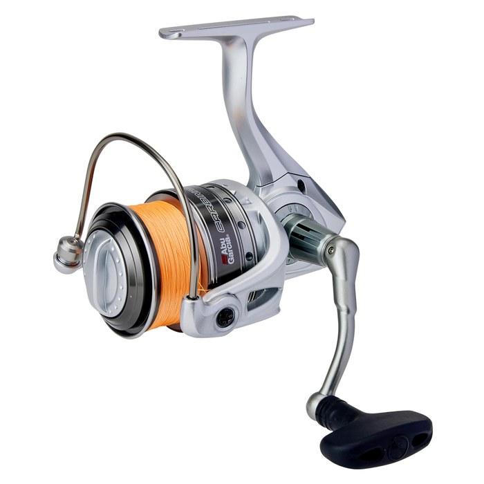 AbuGarcia Cardinal III SX3000H Spinning Reel with PE Line & Extra Spool, Silver, 3000 Size