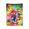 Cute Boo Marios Blanket Cover Flannel Throw Blankets Bed Sofa Decoration Soft Warm Bedspreads,