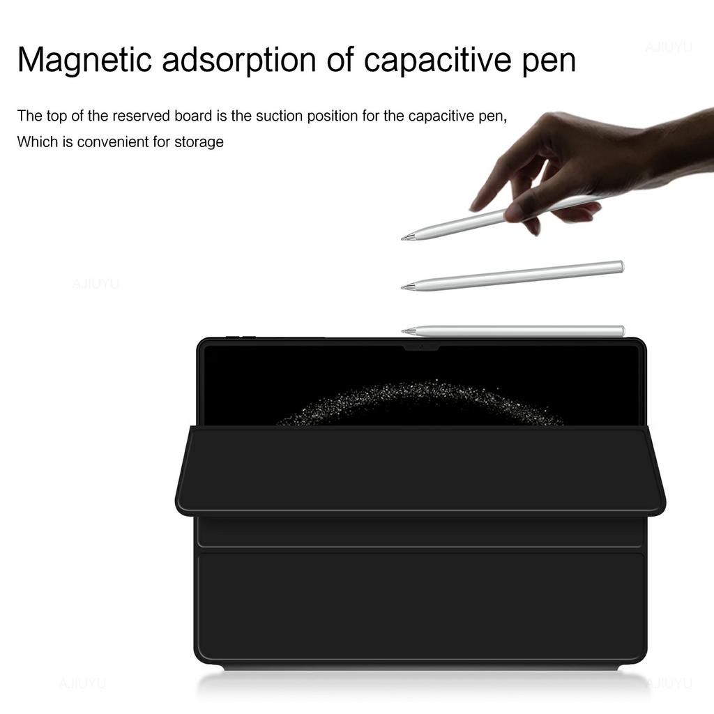 Для Huawei MatePad Pro 13,2 (2025) Чехол из искусственной кожи TPU с задней крышкой Trifold Stand Tablet Cover