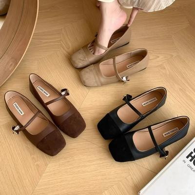 Мода Bailamos 2024 Новый бренд Женские балетки с круглым носком, неглубокие слипоны, женские повседневные балетки, элегантные балетки из мягкой кожи