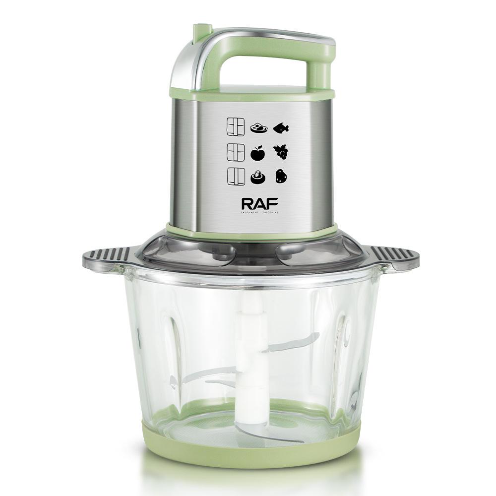 RAF Multi-Functional Electric Meat Grinder & Food Processor with Glass Jar