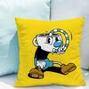 Наволочки 45x45 C-cuphead Декоративные подушки для гостиной Наволочка 40*40 Осенний декор Кресла для отдыха Подушка-обнимашка