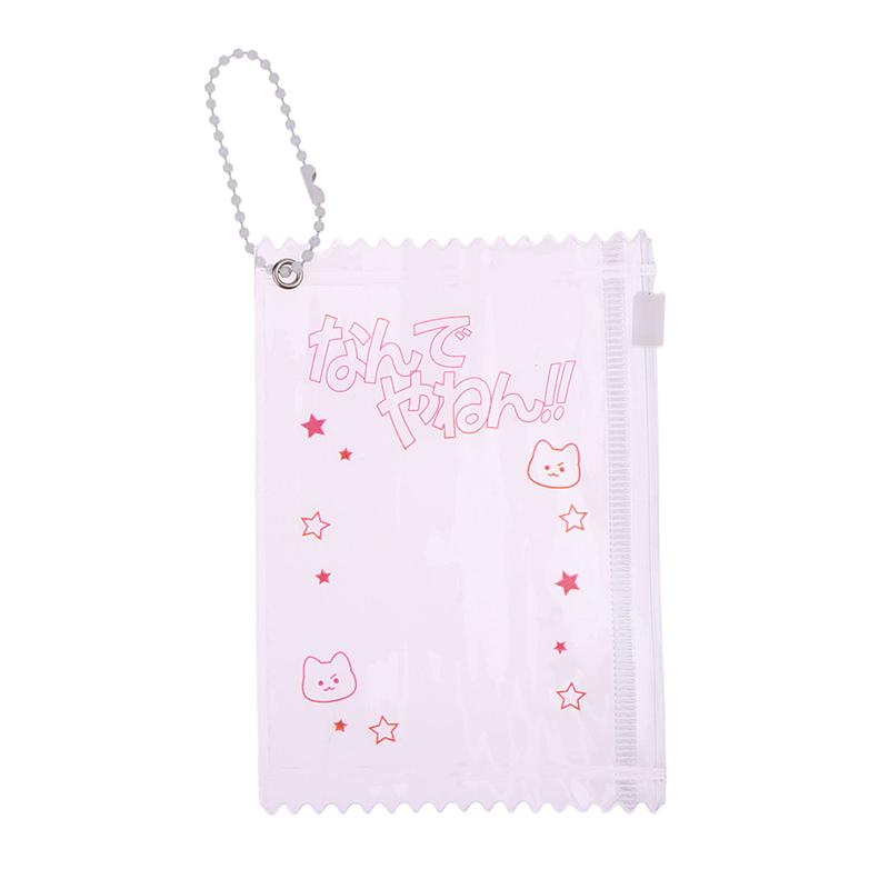 1Pc Candy Bar Bag Anime Themed Badge Storage Case Pendant Protective Shell Card Doll Bag