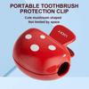 Xiaomi 6/3/1 Travel Toothbrush Head Cover - Cute Mushroom Shaped Toothbrush Head - Protective Cap Portable Protective Cap, Suitable for