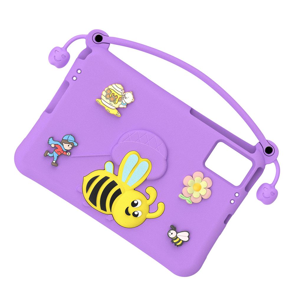 Shockproof Tablet Case with Stand and Handle, Washable EVA Foam Kids-Friendly Protective Cover Fits for , , , 11-inch