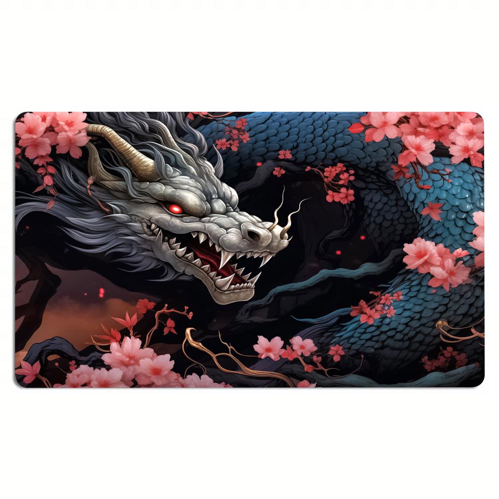 Enchanted Woodland Magic Elk Decor Desk Pad Waterproof Fantasy Art Keyboard Mousepad