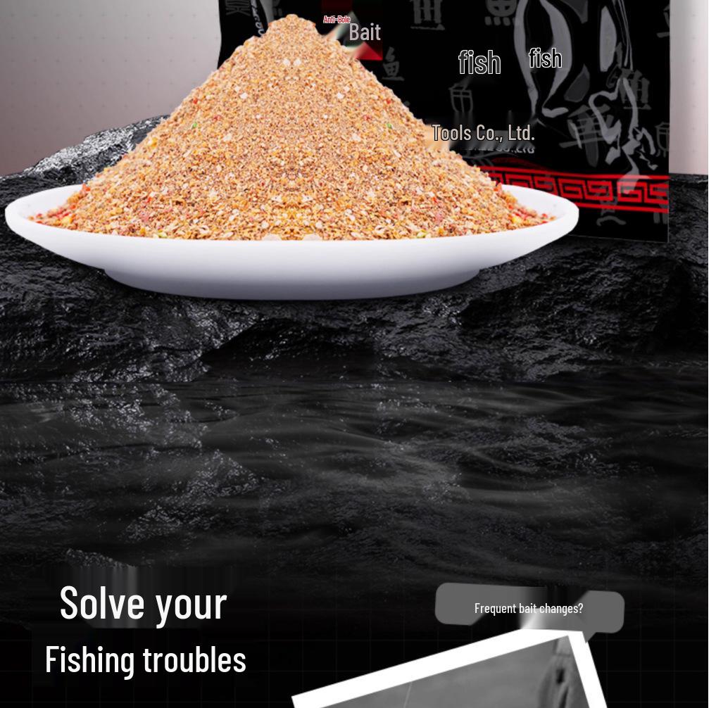 Прикормка от Лю Чжицяна для ловли карпа, карася и белого амура