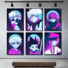 Anime Manga Hunter × Hunter Cyberretro Wall Decorative Canvas Painting Gon Freecss Killua Zoldyck Art Posters and Prints Gift