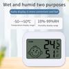 Mini LCD Digital Thermometer Hygrometer Indoor Room Electronic Temperature Humidity Meter Sensor Gauge Weather Station for Home