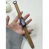Applicable to Xiaomi Mi Band 10 Strap 9/8nfc Frosted Leather Premium Sense Wristband Light Luxury Double Nail Sports Watch Strap