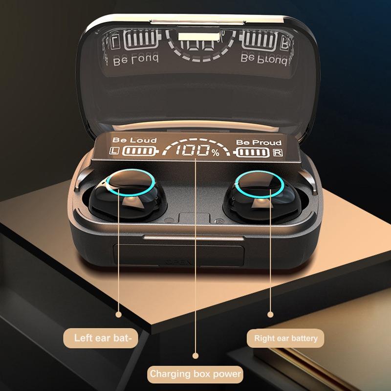 Xiaomi New M30 TWS Bluetooth 5.3 Headphones LED Display Wireless Earphones With Microphone 9D Stereo Sports Waterproof Earbuds Headsets