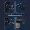 1 комплект автомобильного держателя для телефона, стабильная изогнутая выемка, поддержка кнопок, без жесткой блокировки, фиксированная высокая