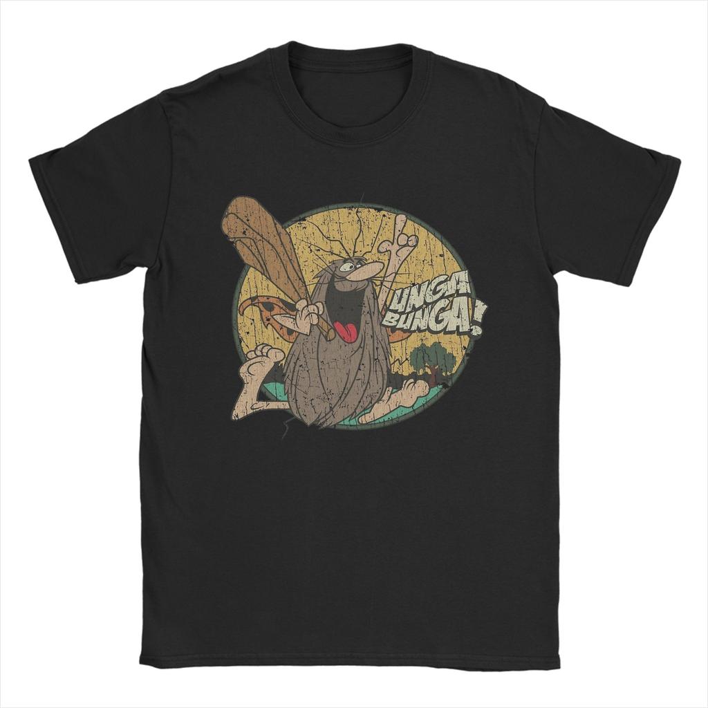 Men Cartoon Caveman 1977 T Shirt 100 Cotton Tops Humorous Short Sleeve Crewneck Tee Shirt Printed TShirts