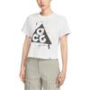 Nike ACG Dri-FIT ADV Быстросохнущая футболка с логотипом прямого кроя и короткими рукавами, женские топы Summit-White FN1901-121
