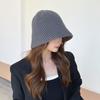 Ветрозащитная Повседневная Теплая Модная Защита Ушей Женская Шапка Вязаная Шапка Корейский Стиль Шапки-Бини Панама