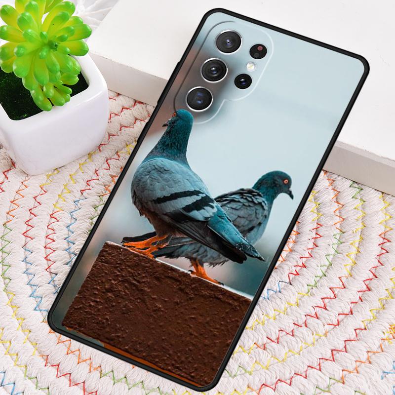 Коллаж из голубей TPU Чехол для телефона для Samsung Galaxy note 10 pro S26 S25 S24 S23 S22 Ultra Plus S21 FE S20 Ударопрочный чехол
