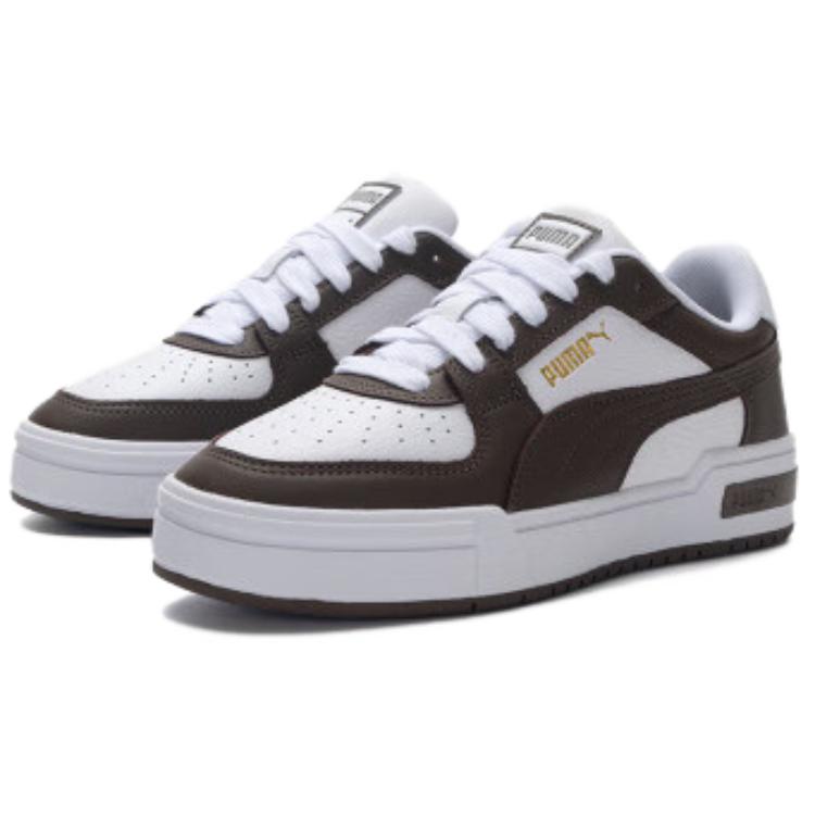 Puma Ca Pro Classic Comfortable Versatile Low-Top Sneakers Unisex Sneakers Brown White 380190-63