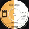 7inch Record JOHN TRAVOLTA - Greased Lightning POSP14 Midsong Interna 1978 UK Soul/Funk Used