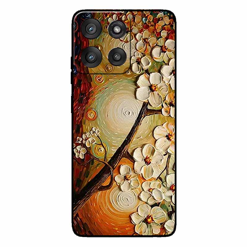 Для Motorola Moto G56 G86 Чехол Модный Защитный Силиконовый Задний Чехол Для Moto G86 5G ТПУ Задняя Крышка Телефона Capa MotoG56 5G Волк Funda