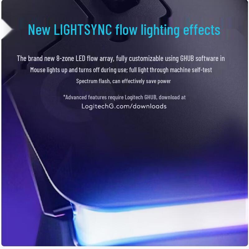 Logitech G502 X PLUS LIGHTSPEED Wireless RGB Gaming Mouse