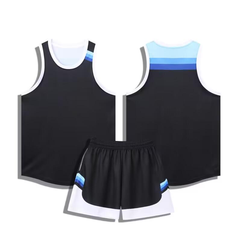 Комплект баскетбольной формы нового стиля: Индивидуальные тренировочные джерси для мужчин и женщин