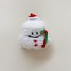 Plush christmas snowman for apple AirPods pro bluetooth wireless headset cover 1/1/1 generation cute girl