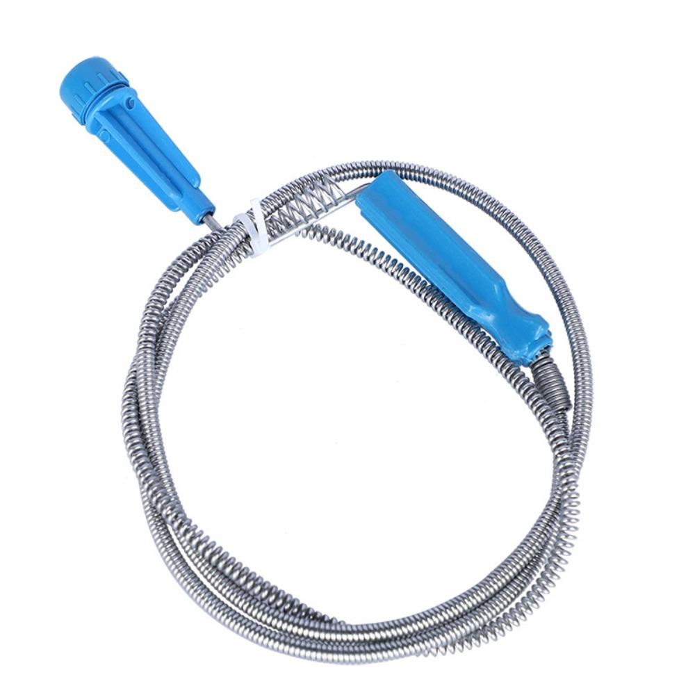 Инструмент для прочистки канализации из нержавеющей стали, гибкий инструмент для прочистки сливов, инструмент для прочистки труб на кухне