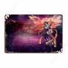 Saint Seiya Knights Of The Zodiac Ikki Phoenix Metal Signs Wall Mural Cave Pub Funny Garage Decoration Tin Sign Posters